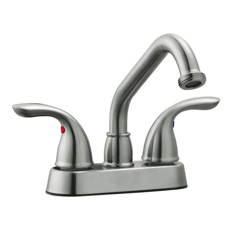 Tech Deals 🔥 Design House 525147 Ashland Laundry Faucet, Dual Handle Design, Satin Nickel Finish