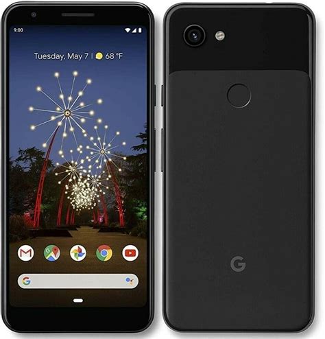 Exclusive Google Pixel 3a Smartphone (G020E) GSM Unlocked + Verizon - 64GB / Just Black (Renewed)