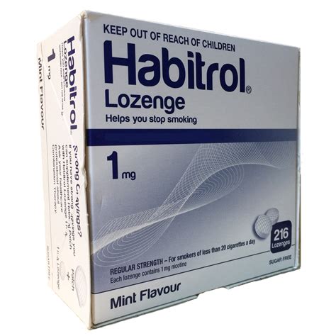 One-Day Sale: Up to 70% Off Habitrol Nicotine Lozenge 1mg Mint Flavor. 3 Packs of 216 Lozenges (Total 648)