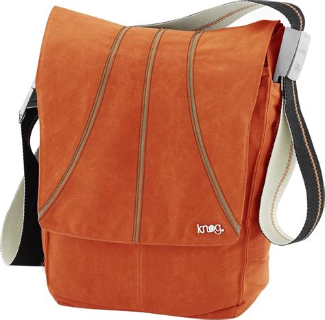 KNOG Hot Dog Laptop Bag, Orange/Cream