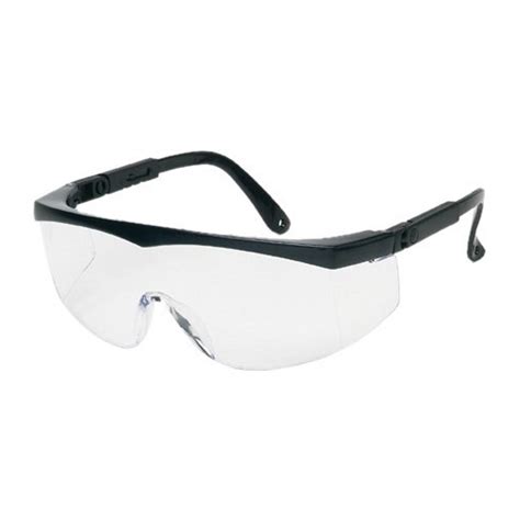 Liberty ProVizGard Trooper Protective Eyewear, Clear Anti-Fog Lens, Black Frame (Case of 6 Pairs)