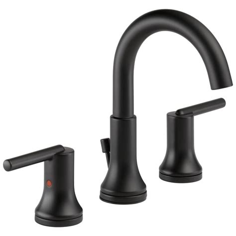 Matte Black Two Handle Widespread Bathroom Faucet for Sink 3 Hole High-arc Basin Faucet with Pop Up Drain Assembly cUPC Water Supply Lines Included, Matte Black…