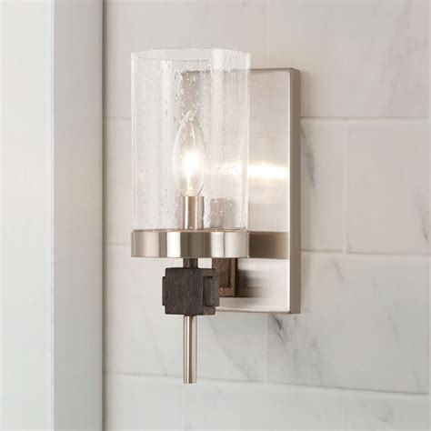 Minka Lavery Wall Sconce Lighting 4631-106 Bridlewood Wall Lamp Fixture, 1-Light 60 Watts, Stone Grey