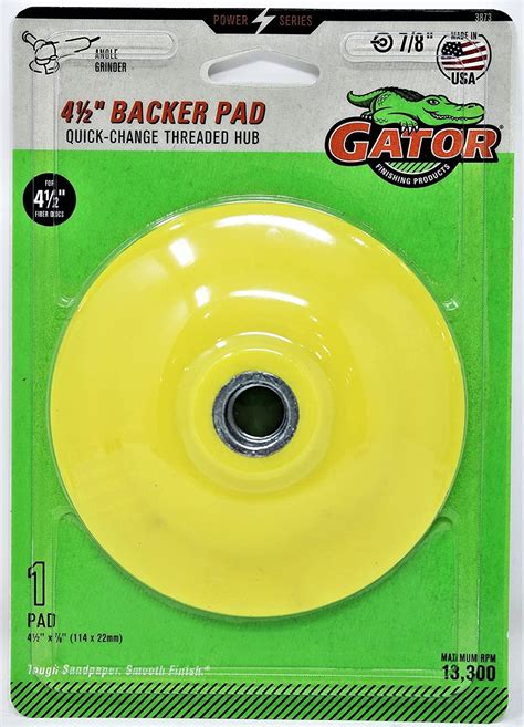 Top Brands Quick Change Angle Grinder Backing Pad