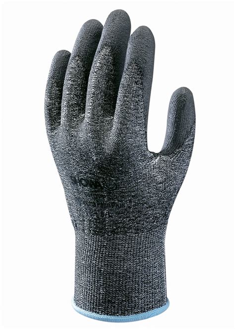 SHOWA Size 9 S-TEX 541 13 Gauge Hagane Coil and Polyester and Stainless Steel Cut Resistant Gloves with Polyurethane Coating