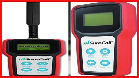 SureCall Five-Band RF Signal Meter for 4G LTE, Cellular, PCS and AWS Cell Phone Signal Booster Installation (SC-METER-01)