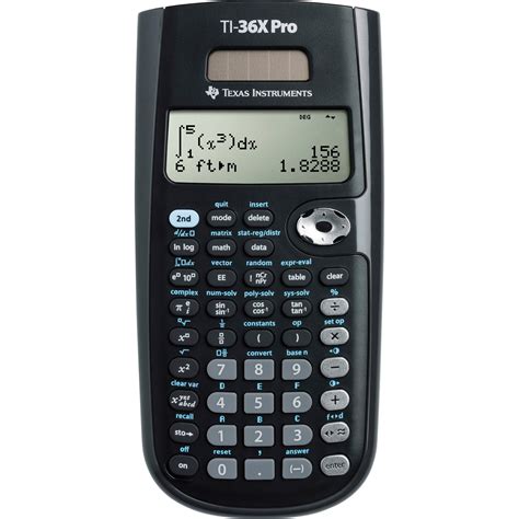 Limited Discount Texas Instruments TI36XPRO TI-36X Pro Scientific Calculator, 16-Digit LCD